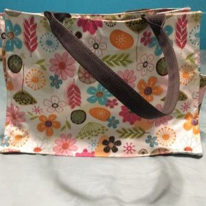 Floral Thirty one tote
